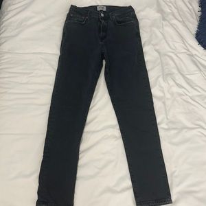 Agolde Toni black skinny Jean